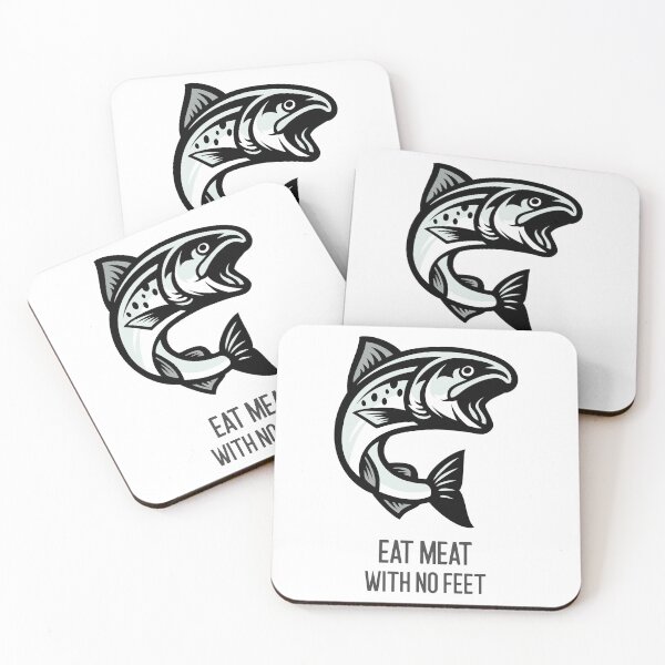 Item preview, Eat Meat With No Feet designed and sold by MikesPoD.