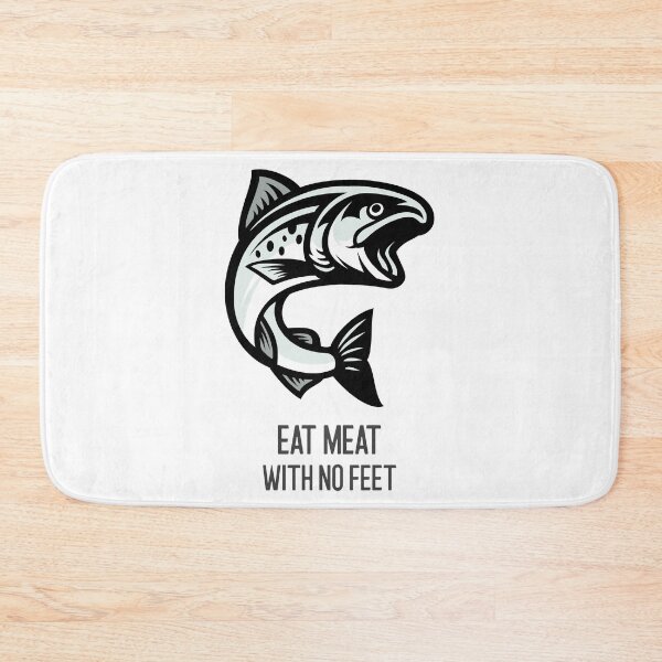 Item preview, Eat Meat With No Feet designed and sold by MikesPoD.