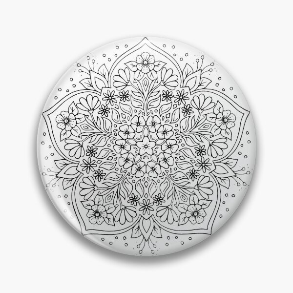 Item preview, Mandala Garden No. 1 designed and sold by hybrisaidos.
