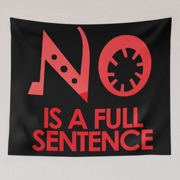 Item preview, No Is A Full Sentence designed and sold by askarne.