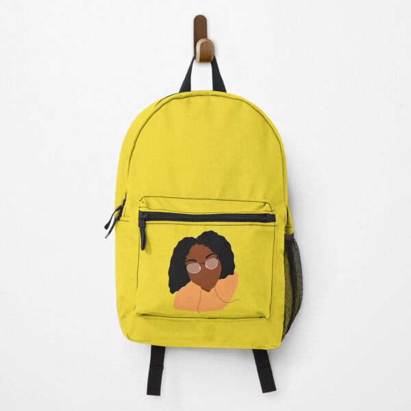 Item preview, Yellow Curly Hair Portrait Illustration - in Yellow designed and sold by SheGamerxo.
