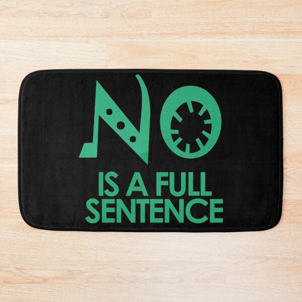 Item preview, No Is A Full Sentence designed and sold by askarne.