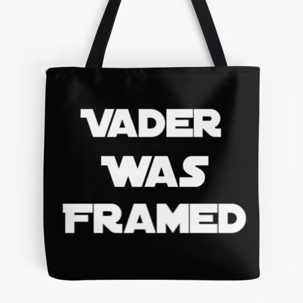 Item preview, Vader Was Framed In White On Black Background designed and sold by UncleStuScience.