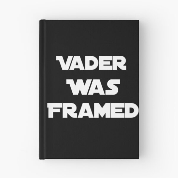 Item preview, Vader Was Framed In White On Black Background designed and sold by UncleStuScience.