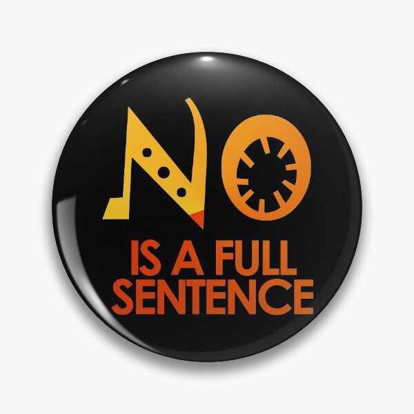 Item preview, No Is A Full Sentence designed and sold by askarne.
