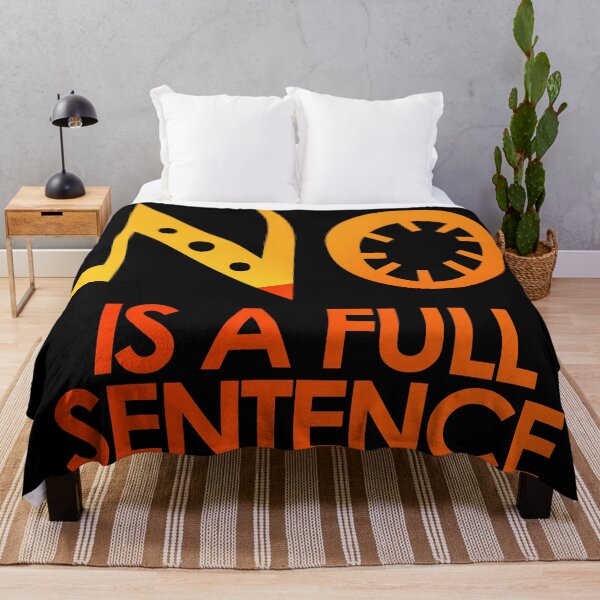 Item preview, No Is A Full Sentence designed and sold by askarne.