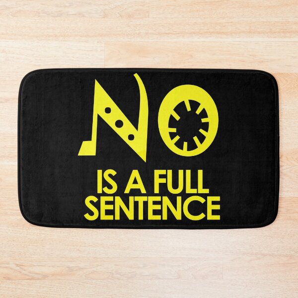 Item preview, No Is A Full Sentence designed and sold by askarne.