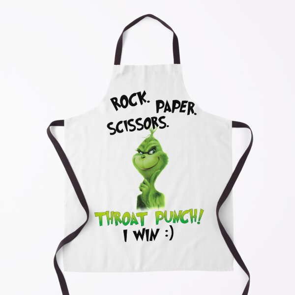 Item preview, Rock Paper Scissors Throat Punch! I Win The Grinch Shirt Dr. designed and sold by KUJTVEJB.