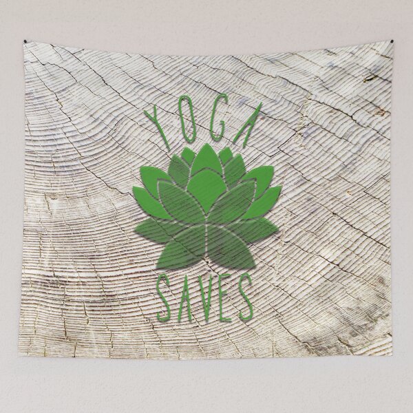 Item preview, Yoga Saves  designed and sold by DEEZAYN.