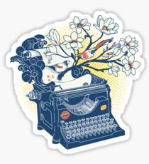 Blühen Sticker