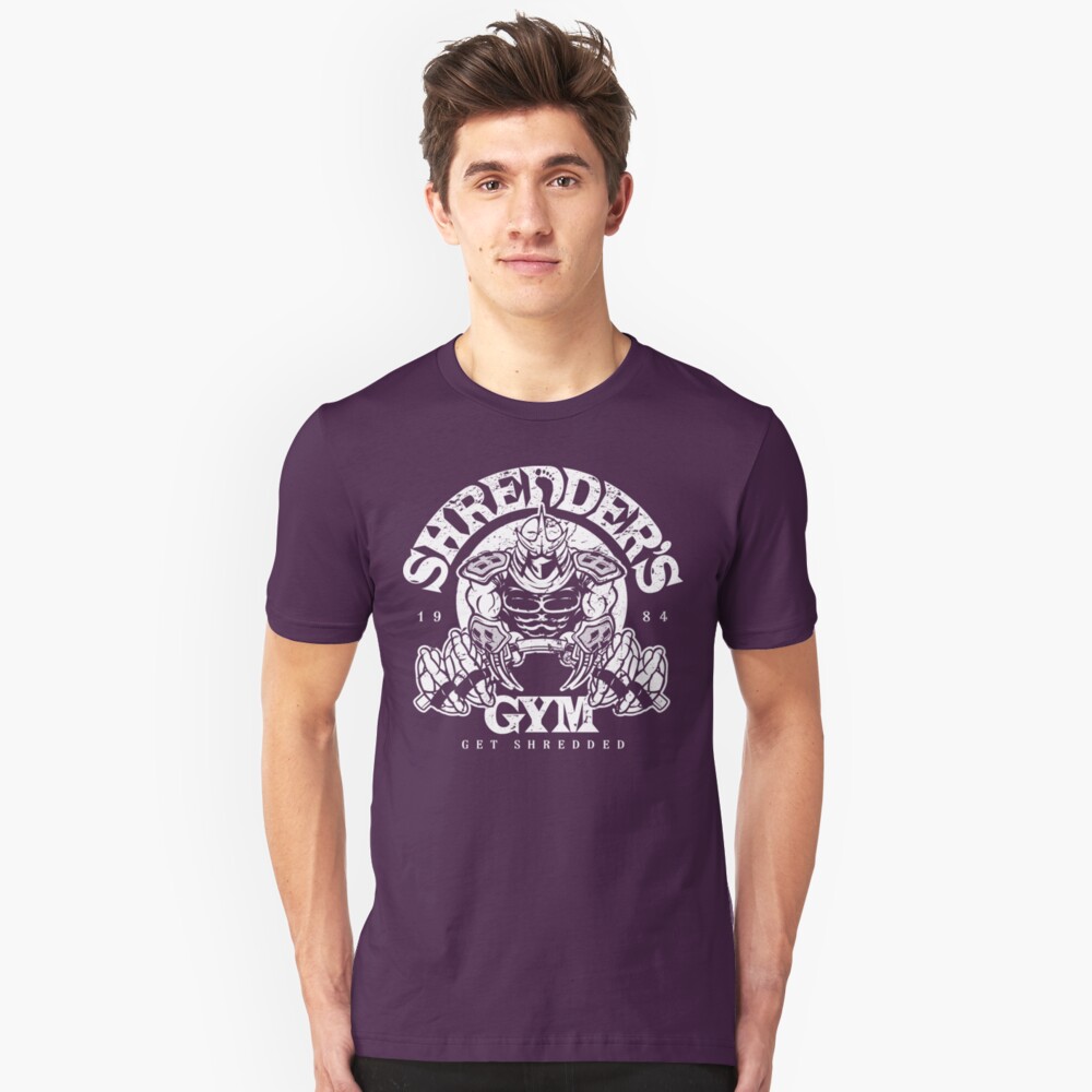 "Shredder's Gym" Tshirt by BiggStankDogg Redbubble
