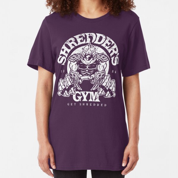 Shredder's Gym Slim Fit T-Shirt