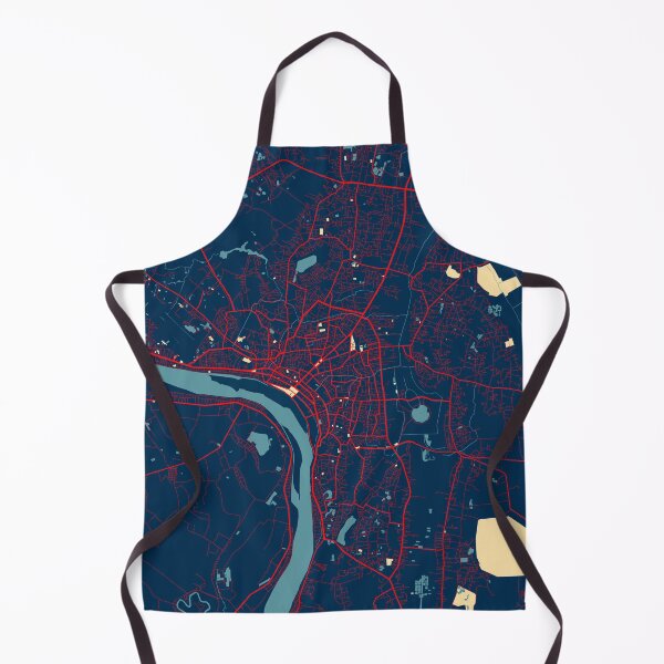 Item preview, Vientiane City Map of Laos - Hope designed and sold by deMAP.