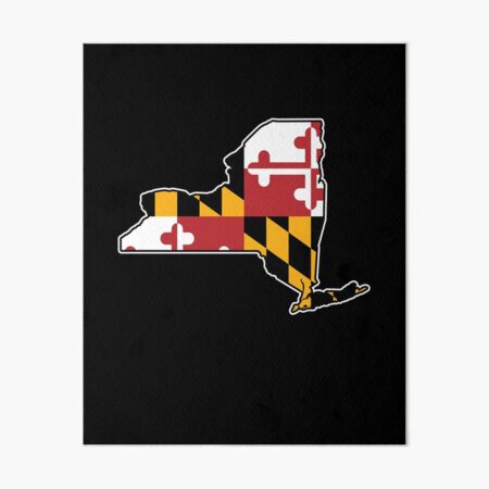Artikel-Vorschau von Maryland-Flagge New York, designt und verkauft von MarylandStyle.