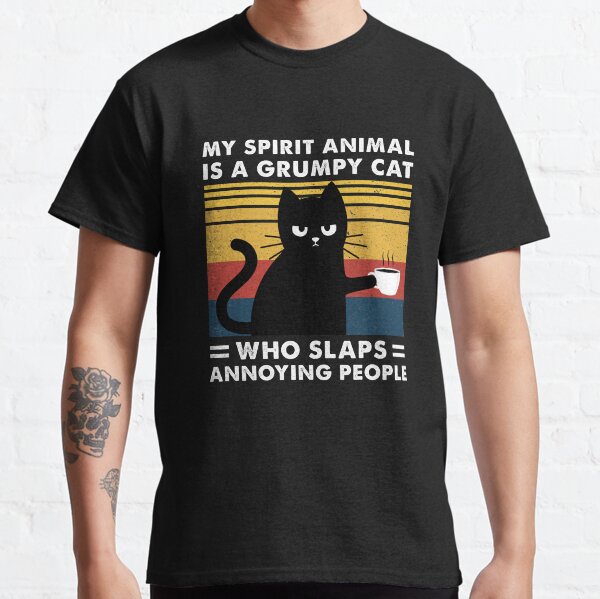 OK I Had Hoped It Wouldnt Come To This Funny Tee Grumpy Cat Crew Sweatshirt 