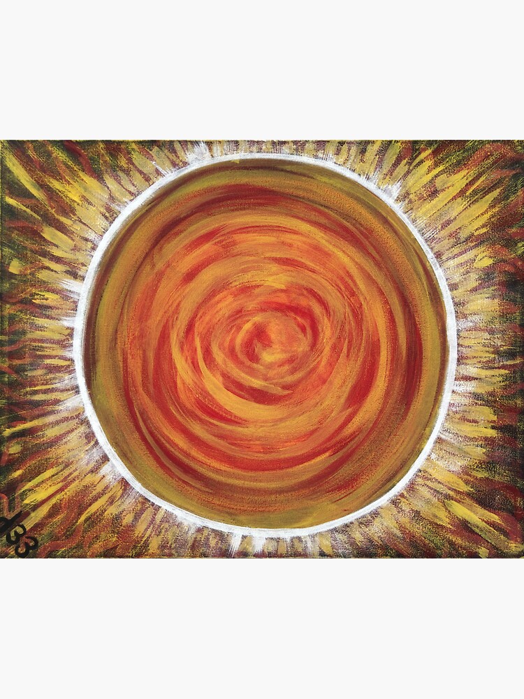 Thumbnail 3 of 3, Sticker, The Sun Ball of Fire designed and sold by d33universe.