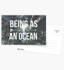 Being As An Ocean Postcards