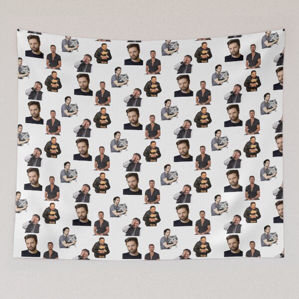 Item preview, Cute Sebastian Stan  designed and sold by chrisevanswife.