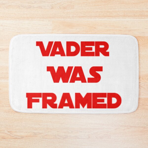 Item preview, Vader Was Framed In Red On White Background designed and sold by UncleStuScience.