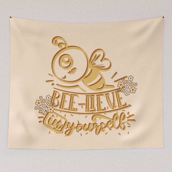 Item preview, Bee Lieve In Yourself - Cute Wholesome Bee !! designed and sold by SoffyLee586.