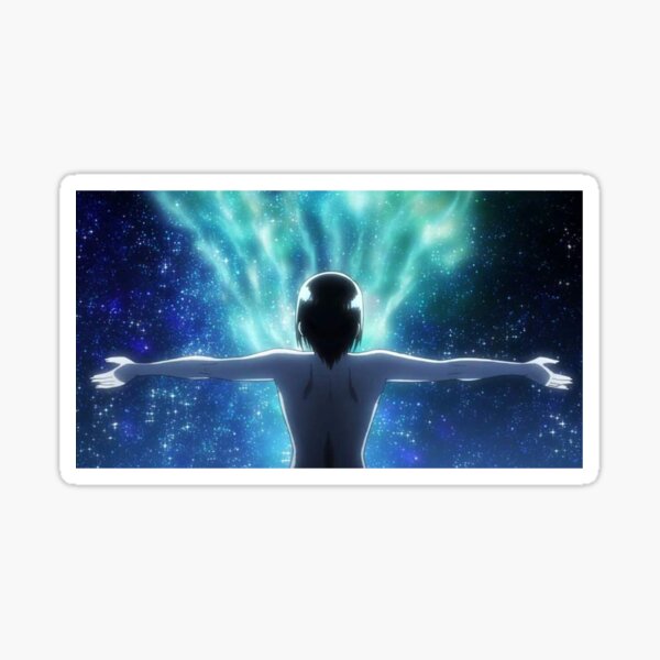 Ymir Night Sky Attack On Titan Sticker