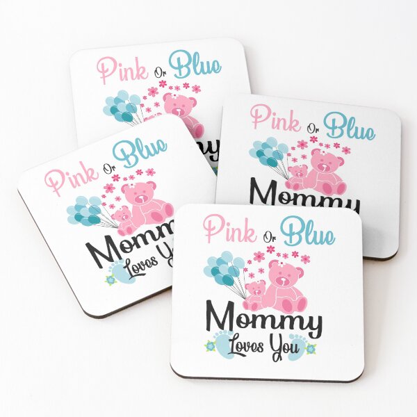Artikelvorschau, Rosa oder blaue Mama liebt dich entworfen und verkauft von Artsy Aura ⭐⭐⭐⭐⭐ .
