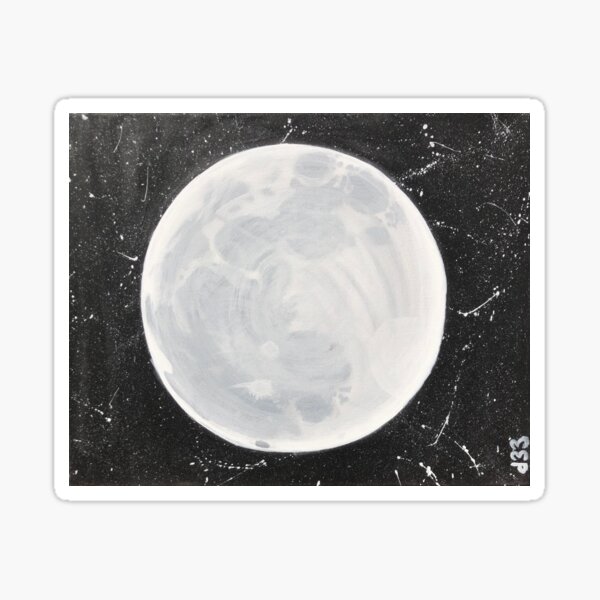 Selene the Moon Sticker