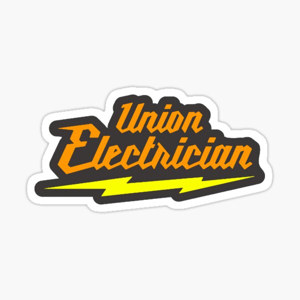 Item preview, Union Electrician  designed and sold by unionpride.