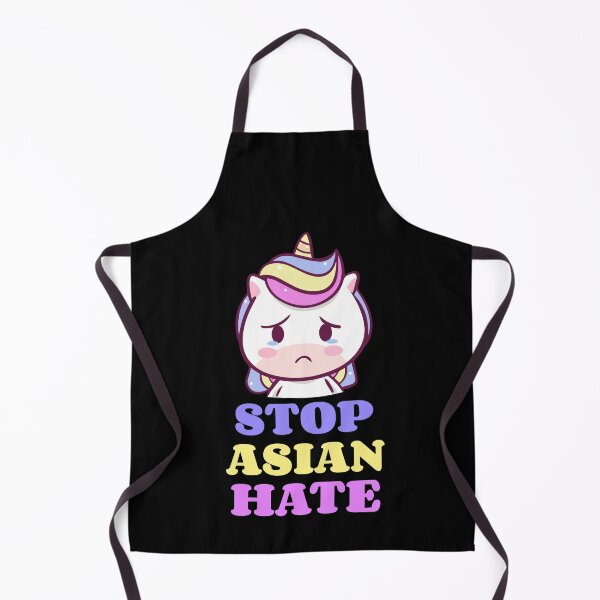 Item preview, Stop Asian Hate Retro Unicorn designed and sold by LadySaltwater.