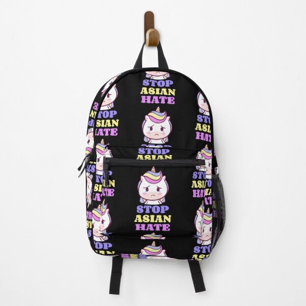 Item preview, Stop Asian Hate Retro Unicorn designed and sold by LadySaltwater.