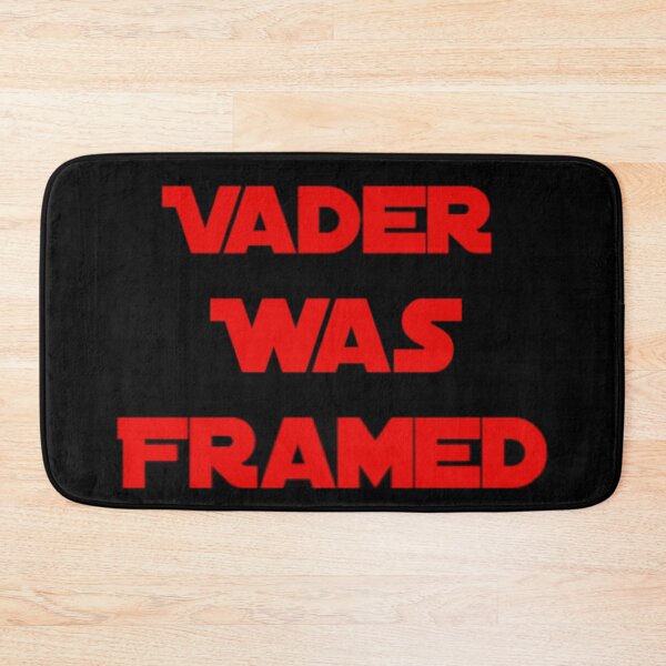 Item preview, Vader Was Framed In Red On Bkack Background designed and sold by UncleStuScience.