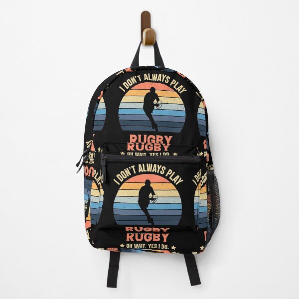 Item preview, I Don't Always Play Rugby Oh Wait Yes I Do Retro Vintage designed and sold by RedQuality.