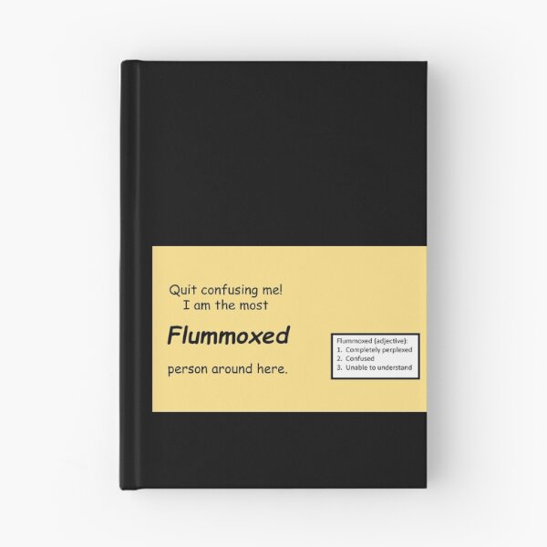 Item preview, Flummoxed and confused designed and sold by Microwhites.