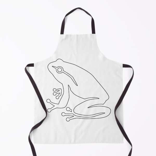 Item preview, Plain Frog Stencil designed and sold by StencilGifts.