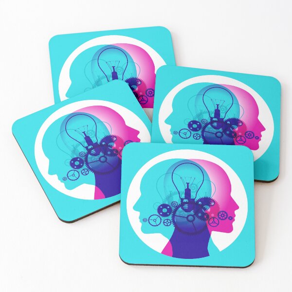 Item preview, Minds @ Work (Blue) designed and sold by MisterSquid.