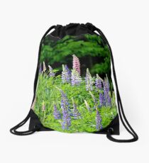 Lupins V Drawstring Bag