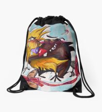 The Angry Beavers Drawstring Bag