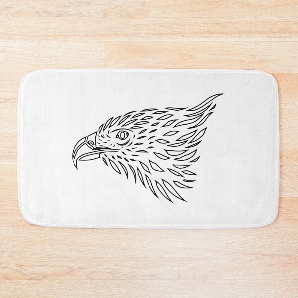 Item preview, Plain Eagle Bird Stencil designed and sold by StencilGifts.
