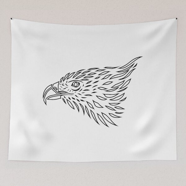 Item preview, Plain Eagle Bird Stencil designed and sold by StencilGifts.