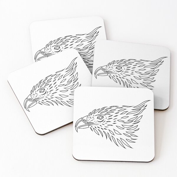 Item preview, Plain Eagle Bird Stencil designed and sold by StencilGifts.