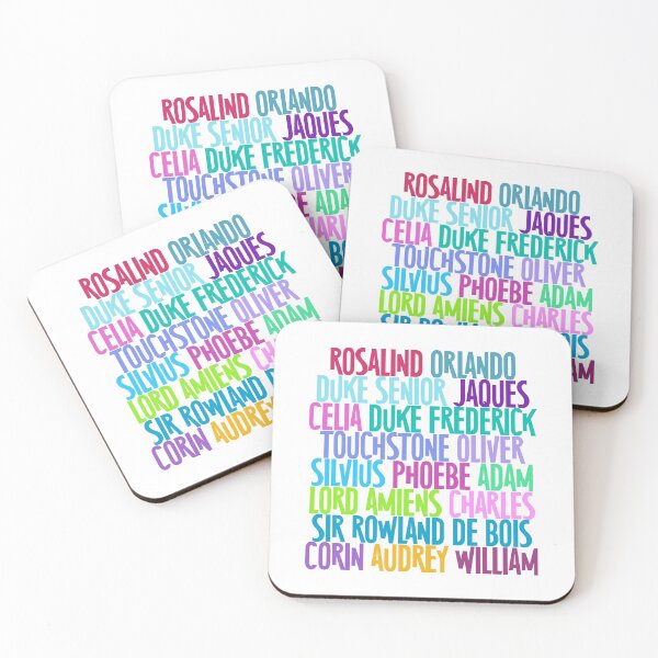 Item preview, Shakespeare's As You Like It Characters designed and sold by rissidesigns.