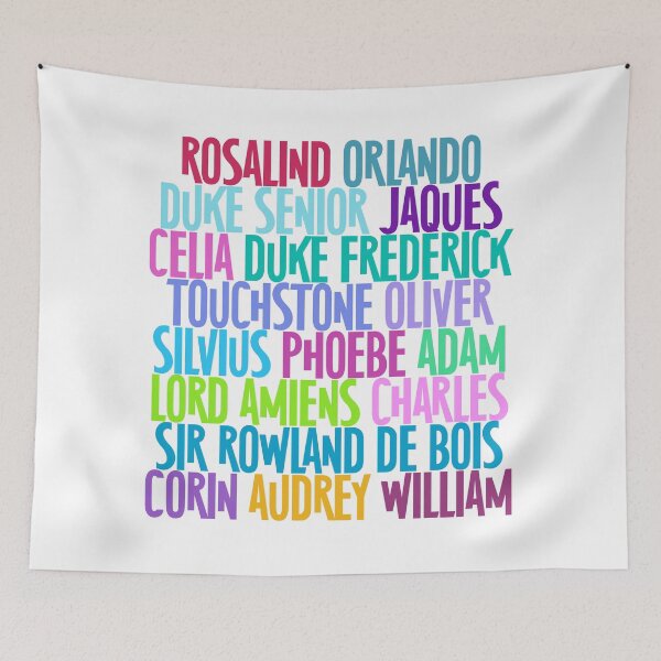 Item preview, Shakespeare's As You Like It Characters designed and sold by rissidesigns.