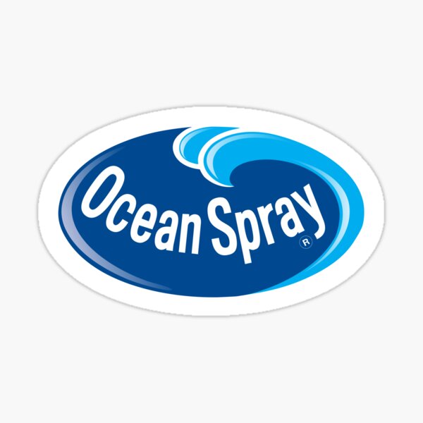 Ocean Spray Logo Sticker