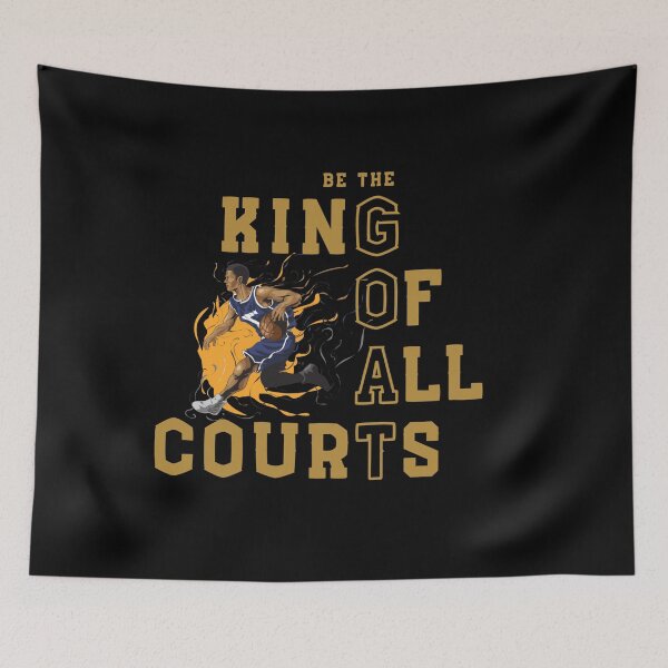 Item preview, King Of All Courts - Be The G.O.A.T (White Gold) designed and sold by Soybean-Turu.