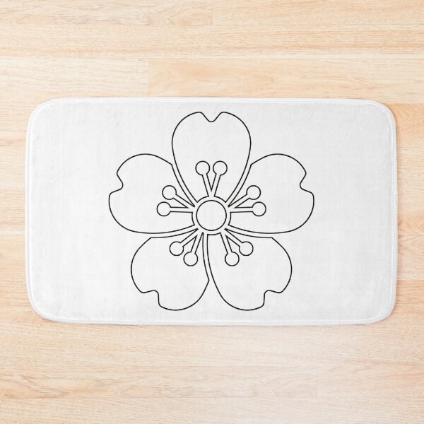 Item preview, Plain Cherry Blossom Stencil designed and sold by StencilGifts.