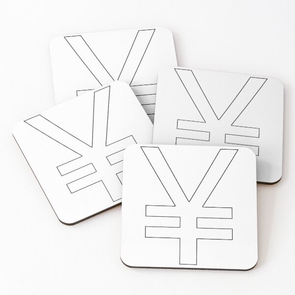 Item preview, Plain Yen Stencil designed and sold by StencilGifts.