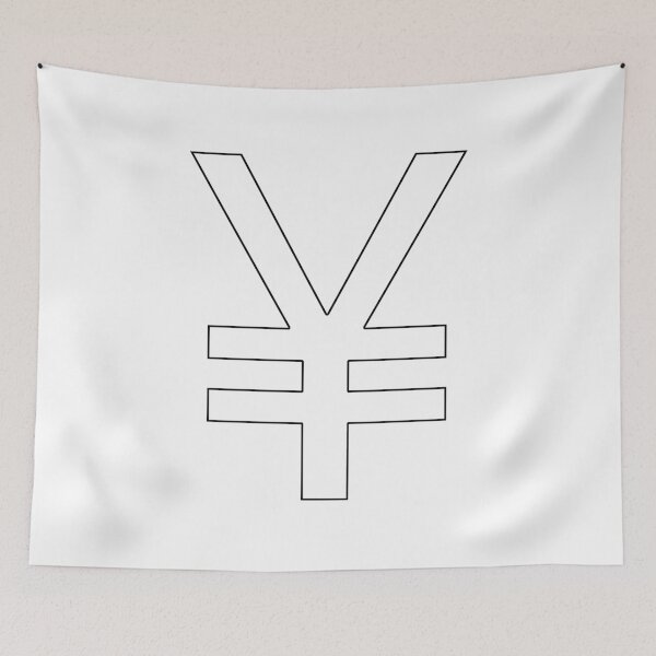 Item preview, Plain Yen Stencil designed and sold by StencilGifts.