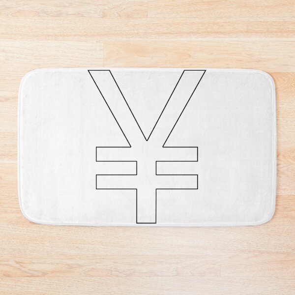 Item preview, Plain Yen Stencil designed and sold by StencilGifts.