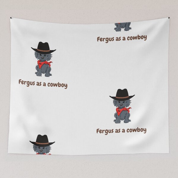 Item preview, The Dood, Dog Cowboy designed and sold by SportyDogShop.