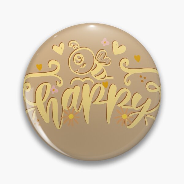 Item preview,  Bee Happy - Cute Wholesome Bee !! designed and sold by SoffyLee586.
